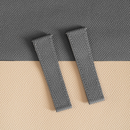 Black Epsom Fixed Length Strap