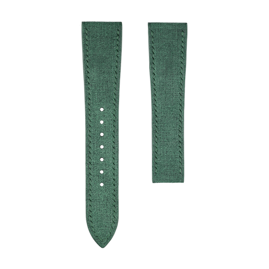 Green Babele Strap for Omega Deployant Clasps