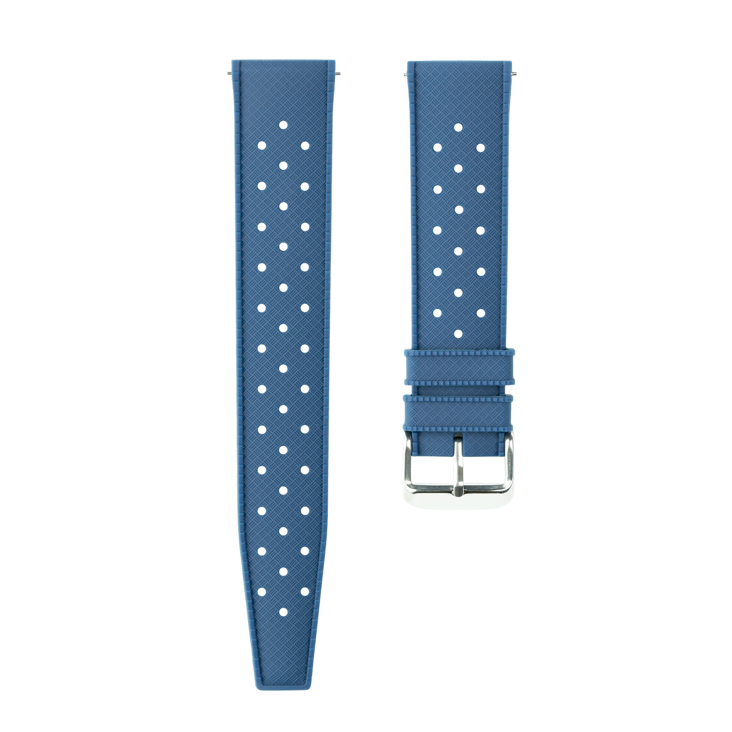 Navy Rubber Strap With Holes