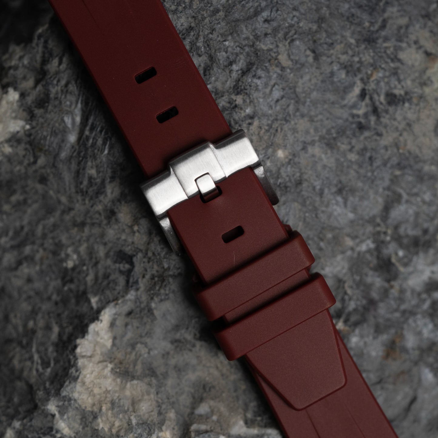 Dark Red Moonwatch Strap
