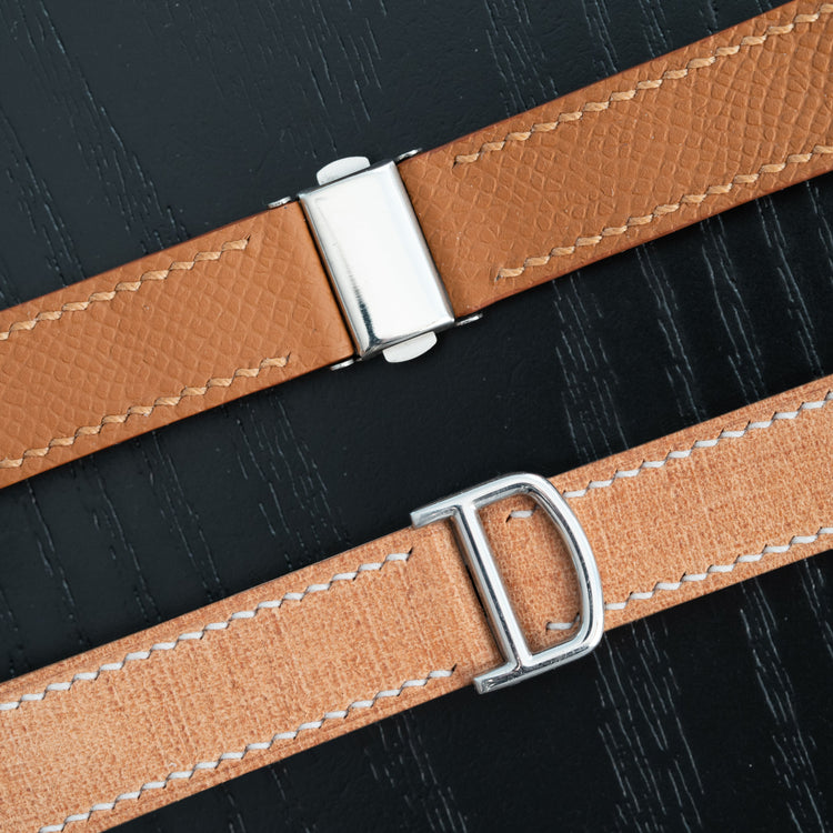 Fixed Length Straps for Cartier Deployant Clasp