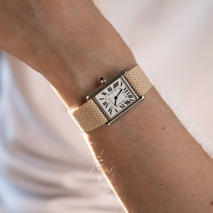 Khaki Perlon Watch Strap