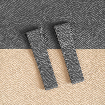 Black Epsom Fixed Length Strap