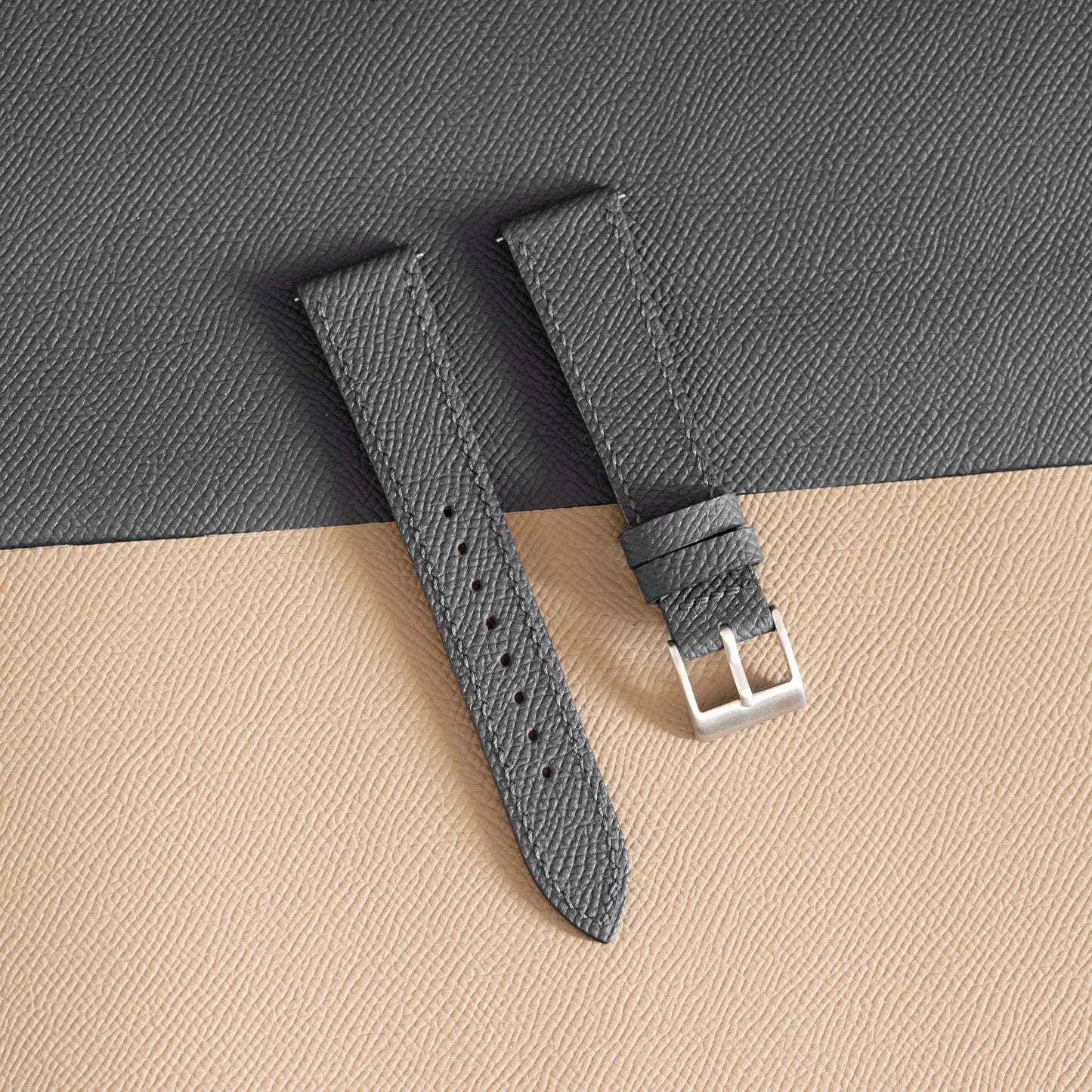 Black Epsom Watch Strap