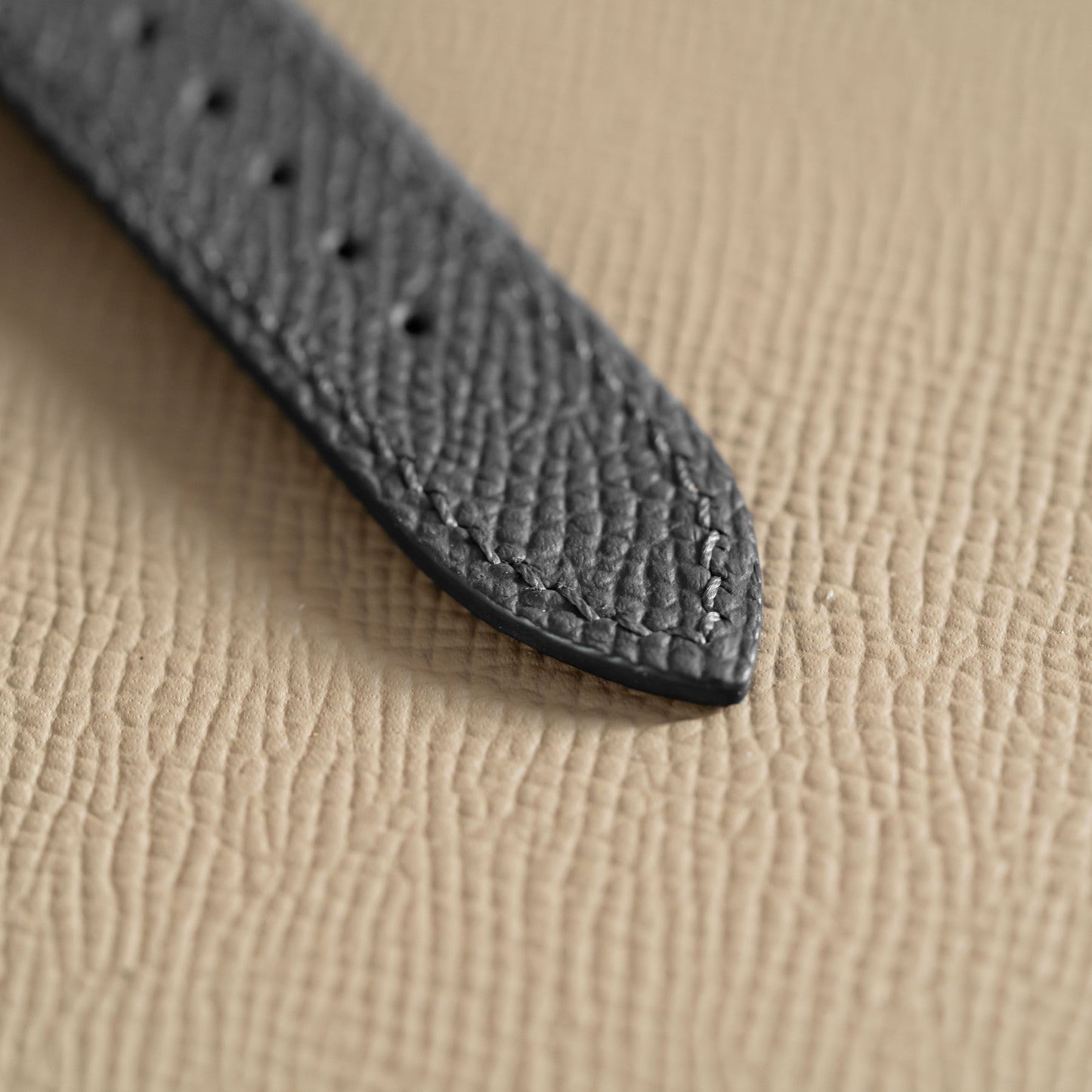 Black Epsom Watch Strap