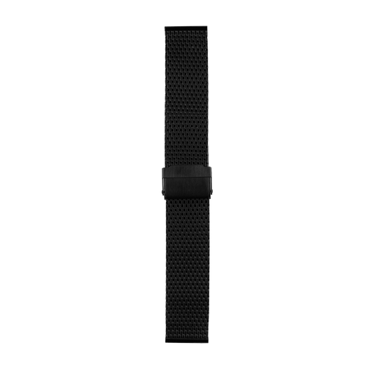 Black Mesh Metal Strap