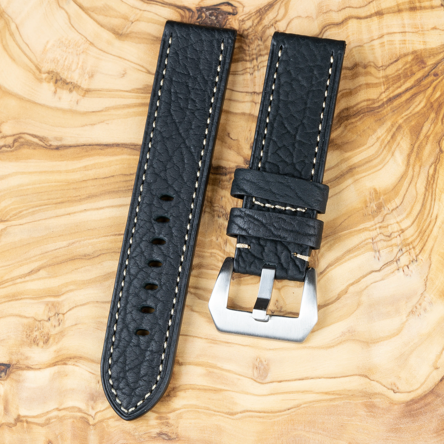 Black Sharkskin Strap