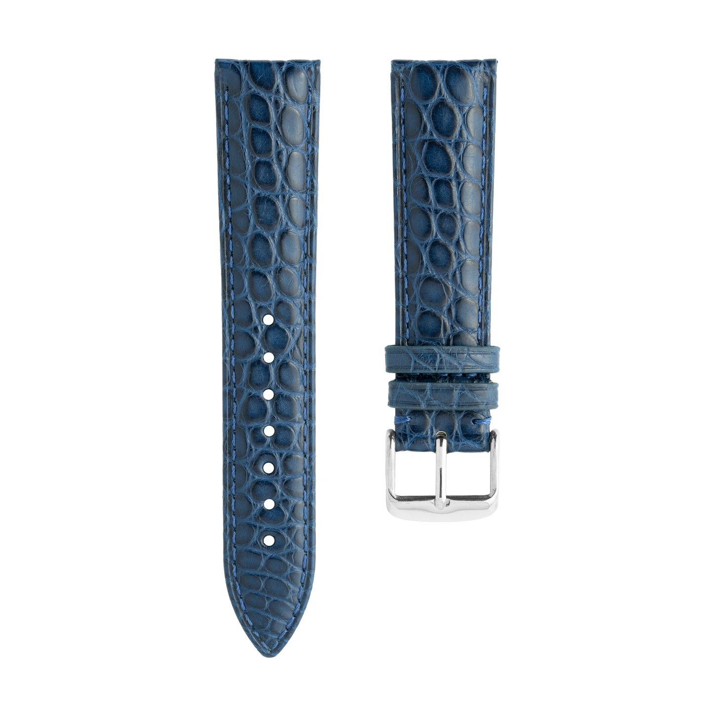 Blue Alligator Strap