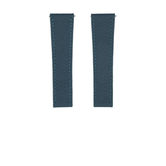 Blue Epsom Fixed Length Strap