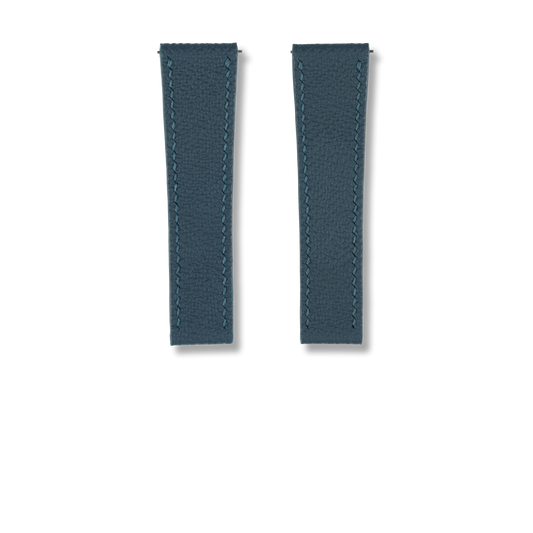 Blue Epsom Fixed Length Strap