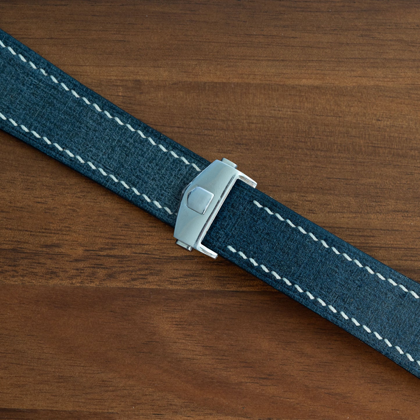 Blue Babele Strap for Tag Heuer Deployant Clasps