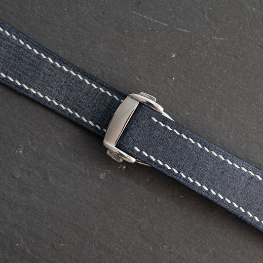 Blue Babele Strap for Omega Deployant Clasps