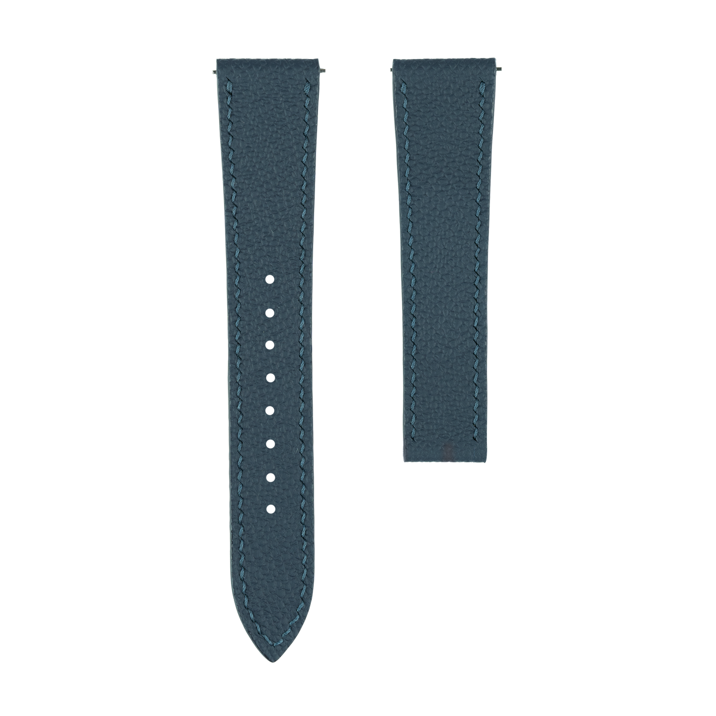 Blue Epsom Strap for Omega Deployant Clasps