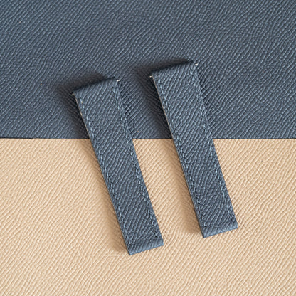 Blue Epsom Fixed Length Strap