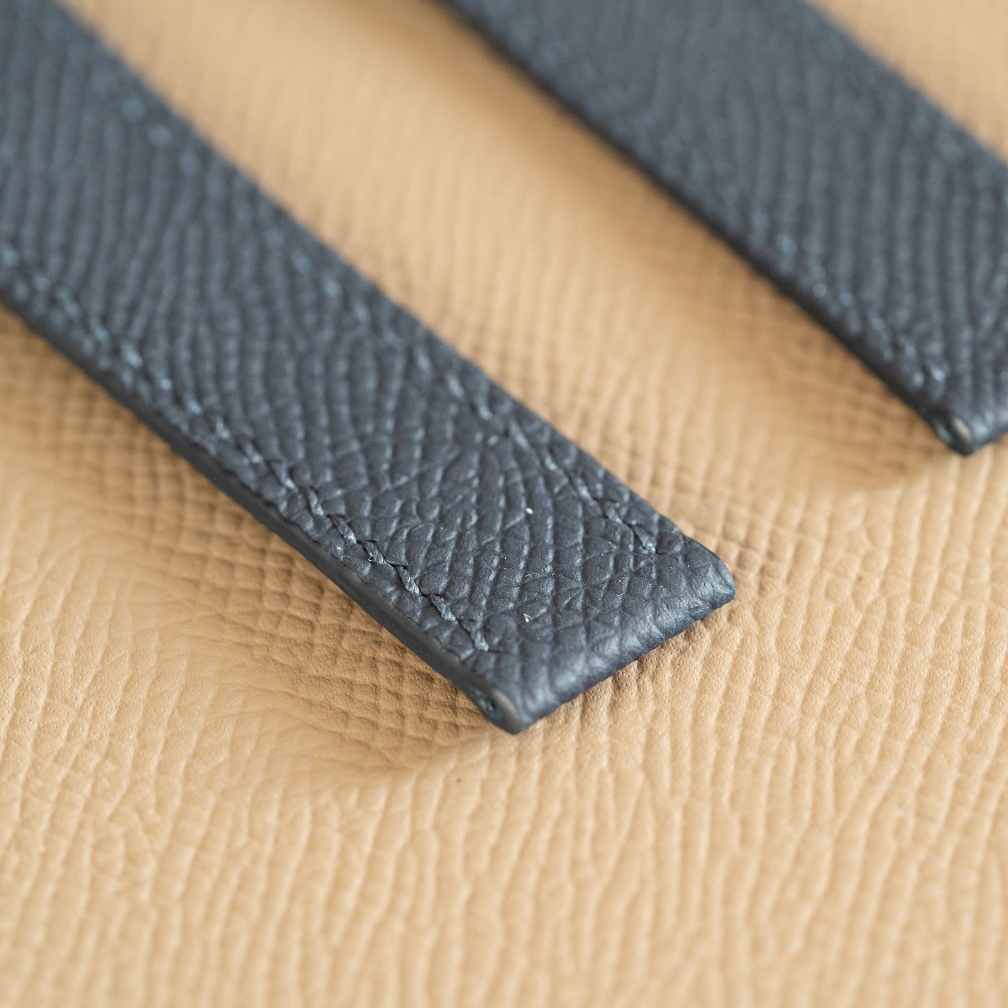 Blue Epsom Fixed Length Strap