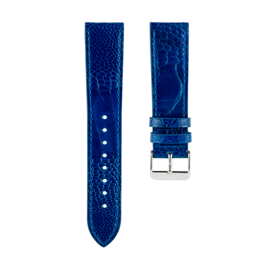 Blue Ostrich Leg Strap