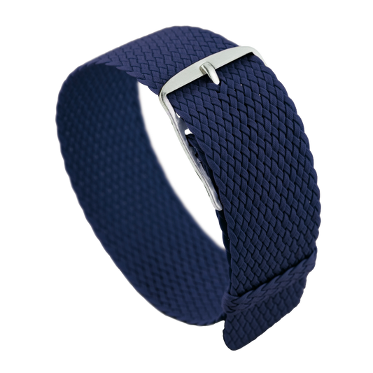 Dark Blue Perlon Watch Strap