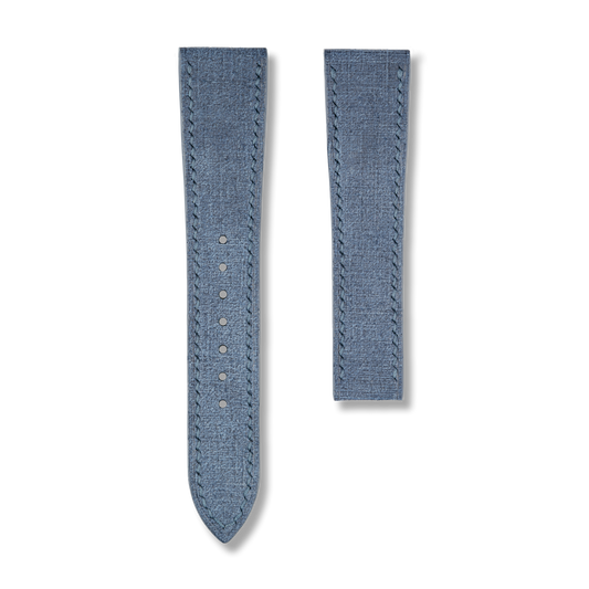 Blue Babele Watch Strap for Cartier Deployment Clasps