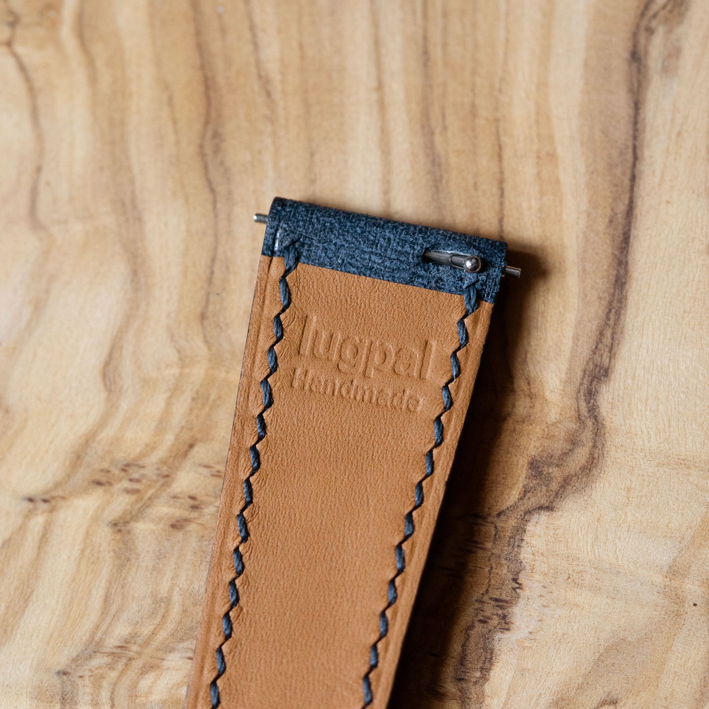 Blue Babele Single Fold Watch Strap for Cartier Deployant Clasps