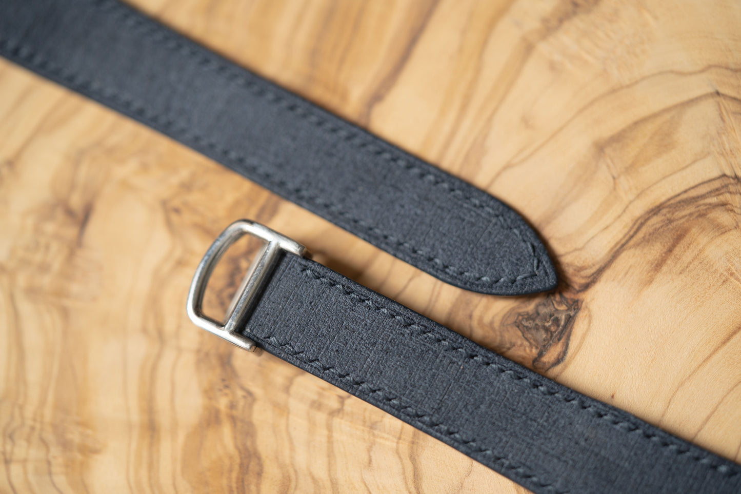 Blue Babele Single Fold Watch Strap for Cartier Deployant Clasps