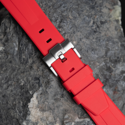 Bright Red Moonwatch Strap
