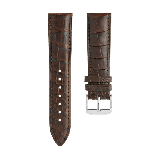 Brown Alligator Strap