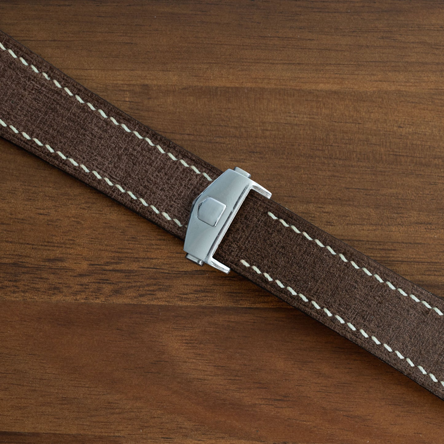 Brown Babele Strap for Tag Heuer Deployant Clasps