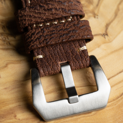 Brown Sharkskin Strap