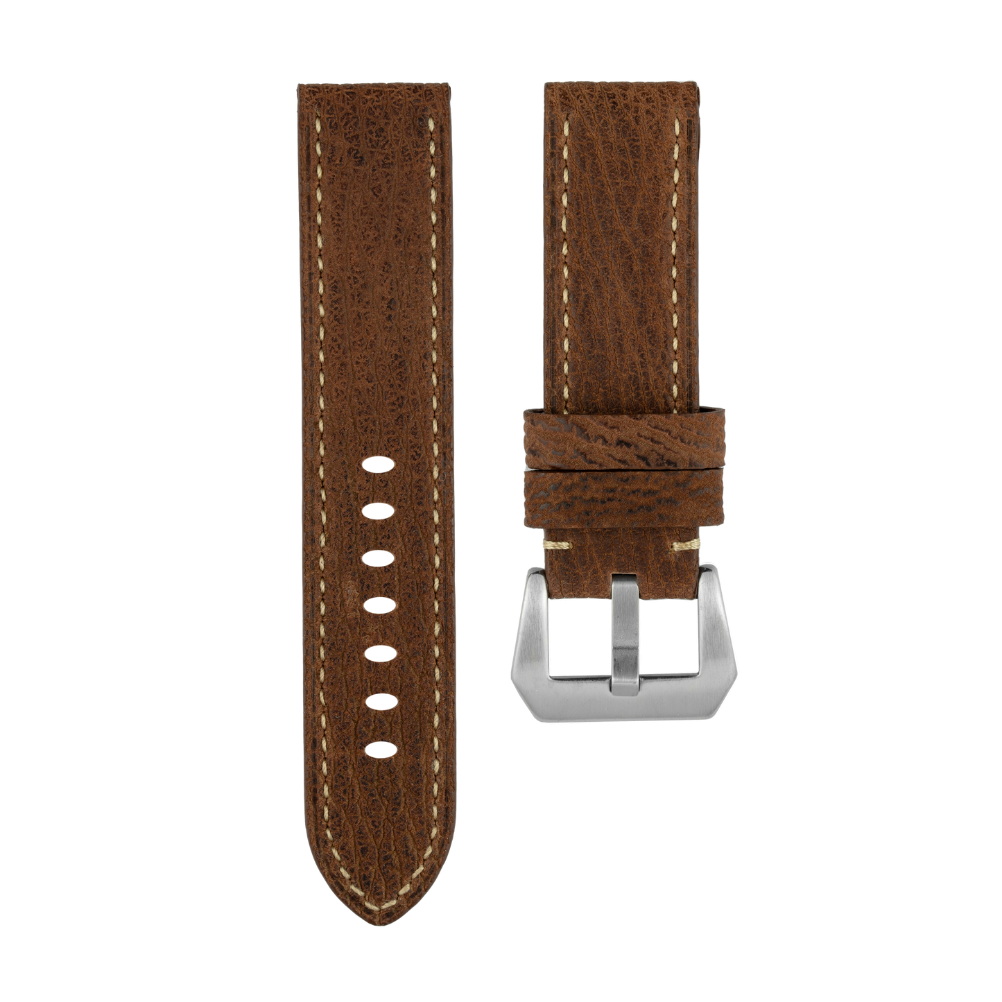 Brown Sharkskin Strap
