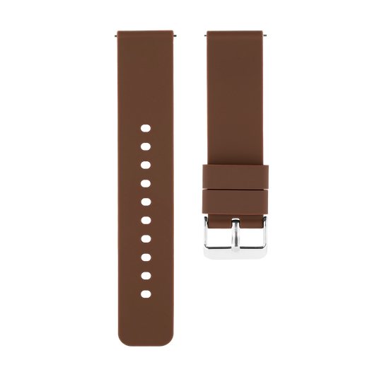 Brown Silicone Strap