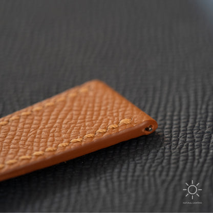 Gold Epsom Fixed Length Strap