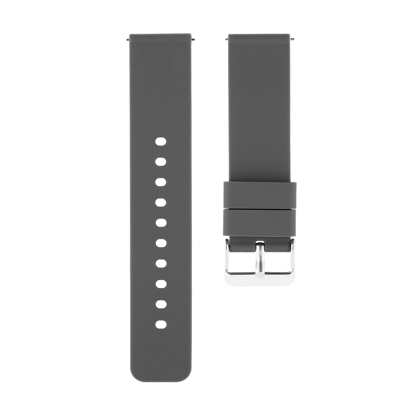 Gray Silicone Strap