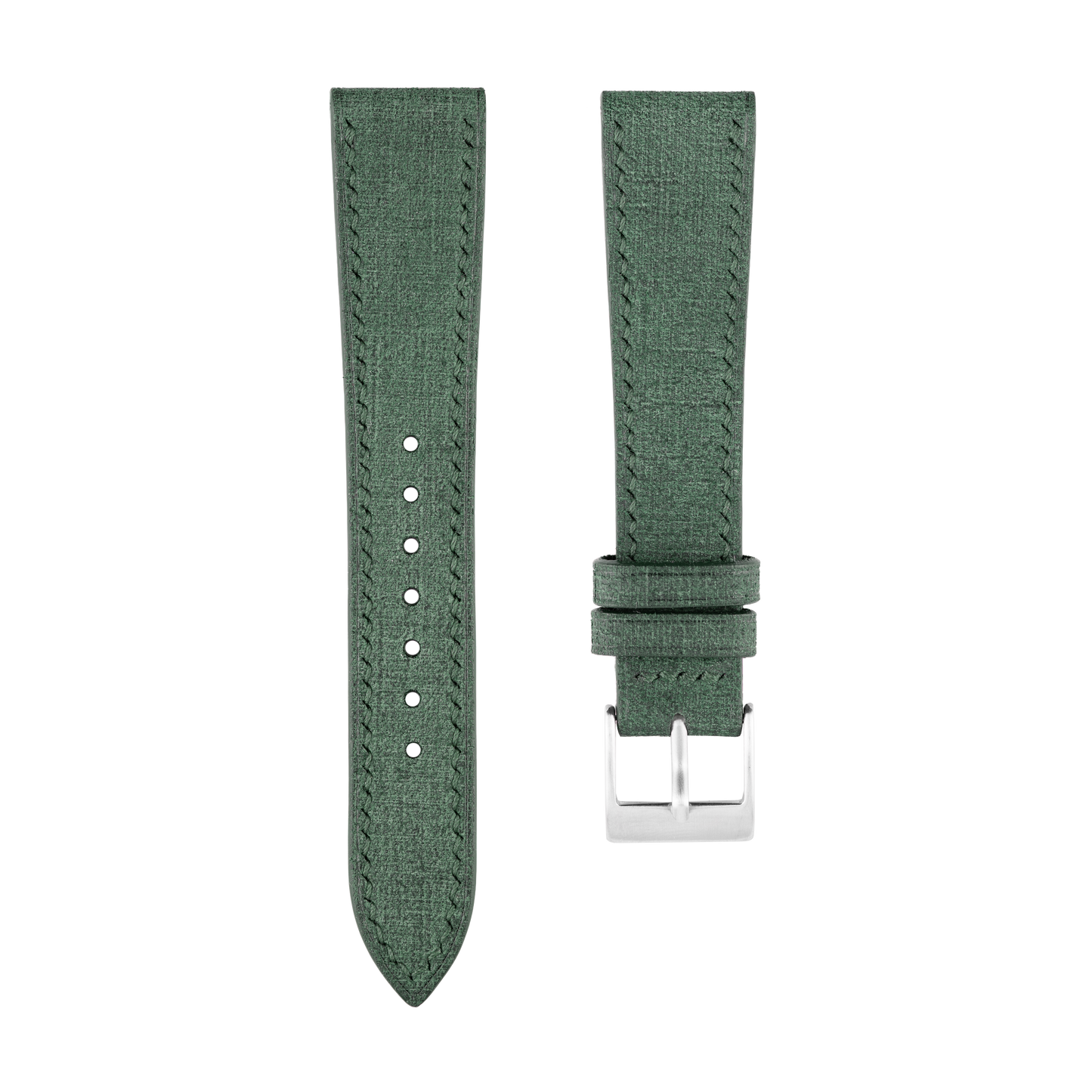 Green Babele Leather Watch Strap