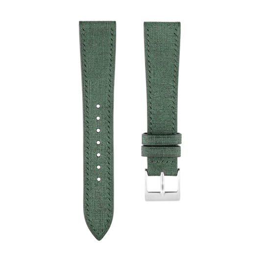 Green Babele Leather Watch Strap