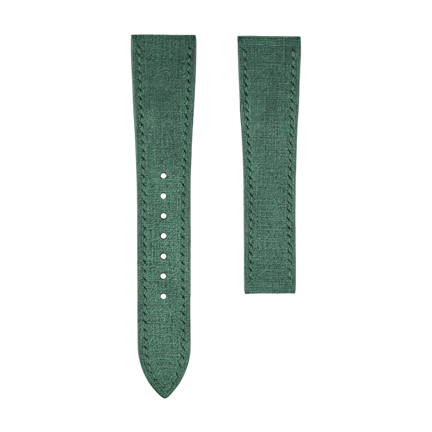 Green Babele Watch Strap for Cartier Deployment Clasps