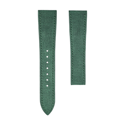 Green Babele Watch Strap for Cartier Deployment Clasps