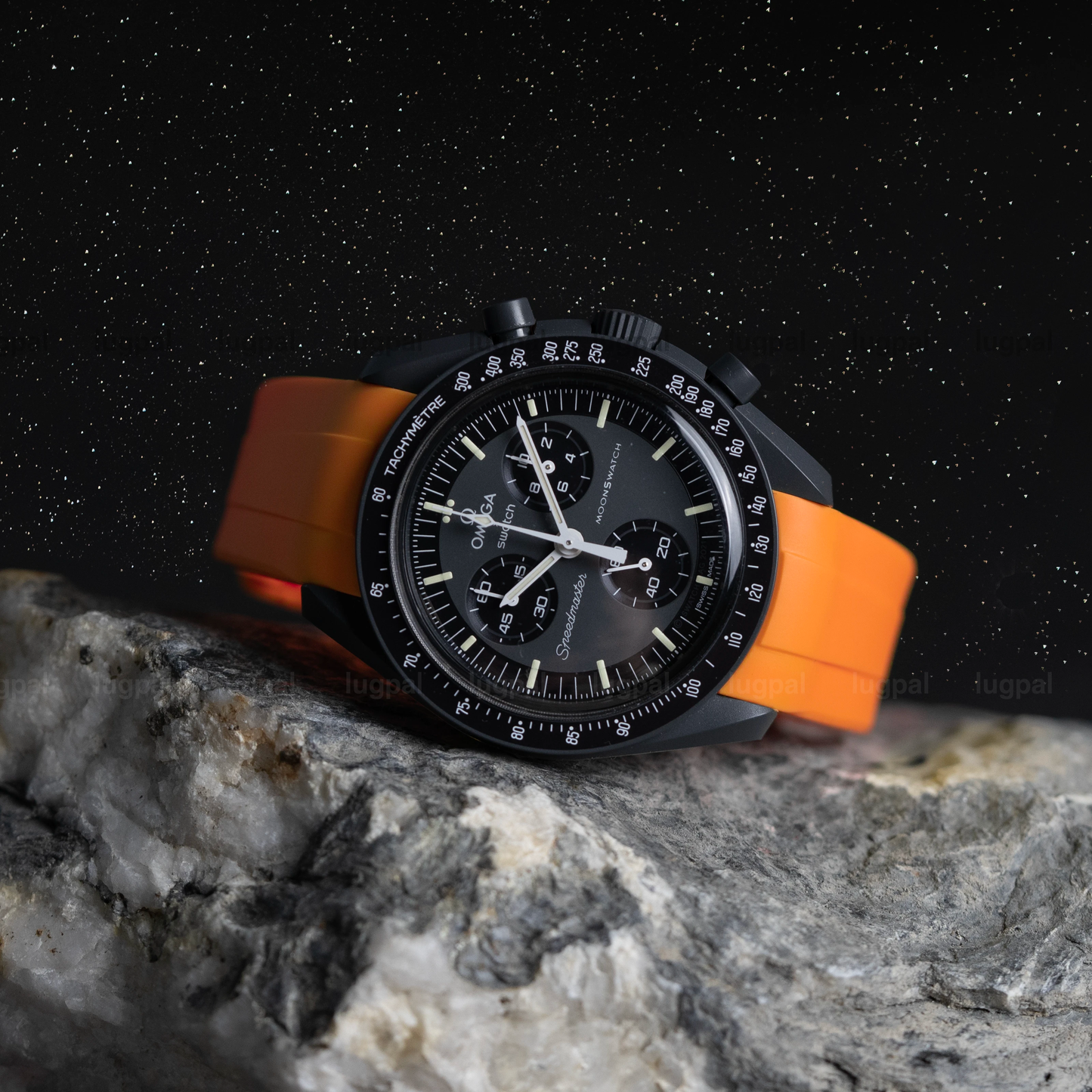 Orange Moonwatch Strap