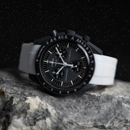 White Moonwatch Strap