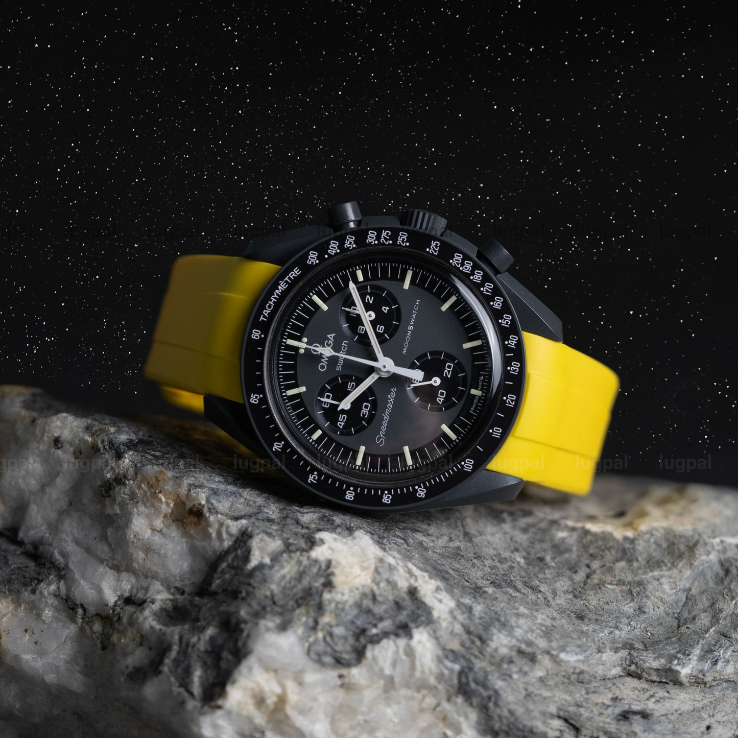 Yellow Moonwatch Strap