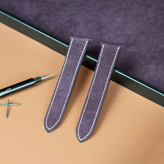 Prugna Pueblo Double Fold Watch Strap for Cartier Deployant Clasps
