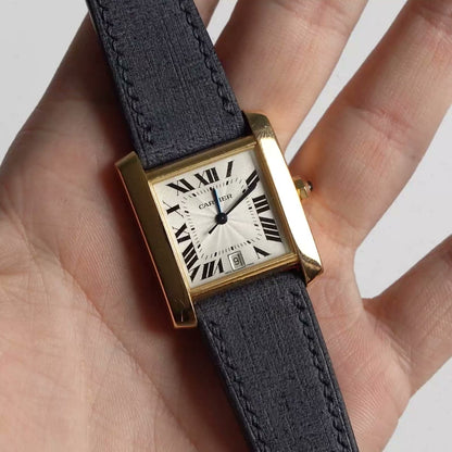 Blue Babele Watch Strap for Cartier Deployment Clasps