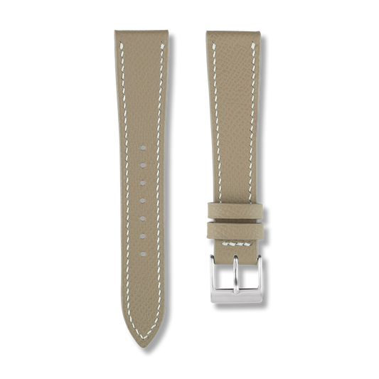 Taupe Epsom Watch Strap