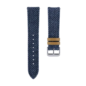 Blue Tweed Strap
