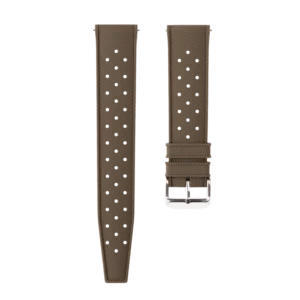 Brown Rubber Strap With Holes