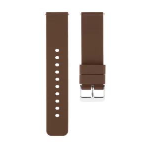 Brown Silicone Strap