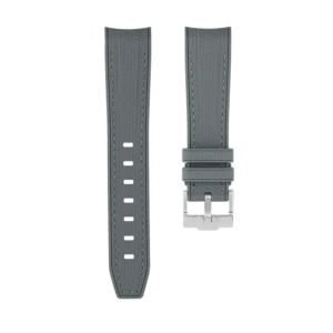 Dark Gray MoonSwatch Strap with Gray Stitching