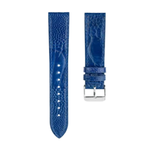 Blue Ostrich Leg Strap