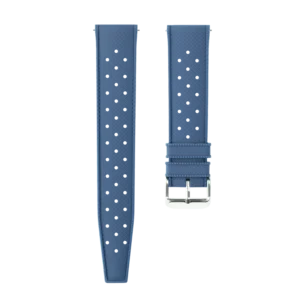 Navy Rubber Strap With Holes