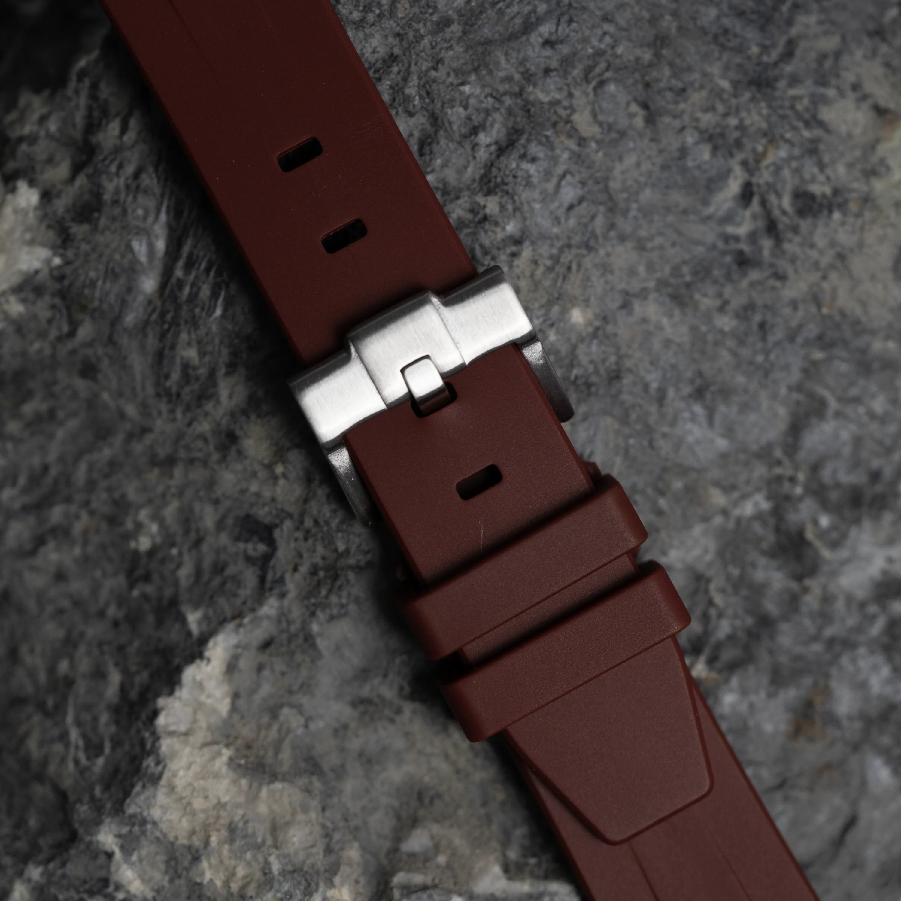 Dark Red Moonwatch Strap - Image 3