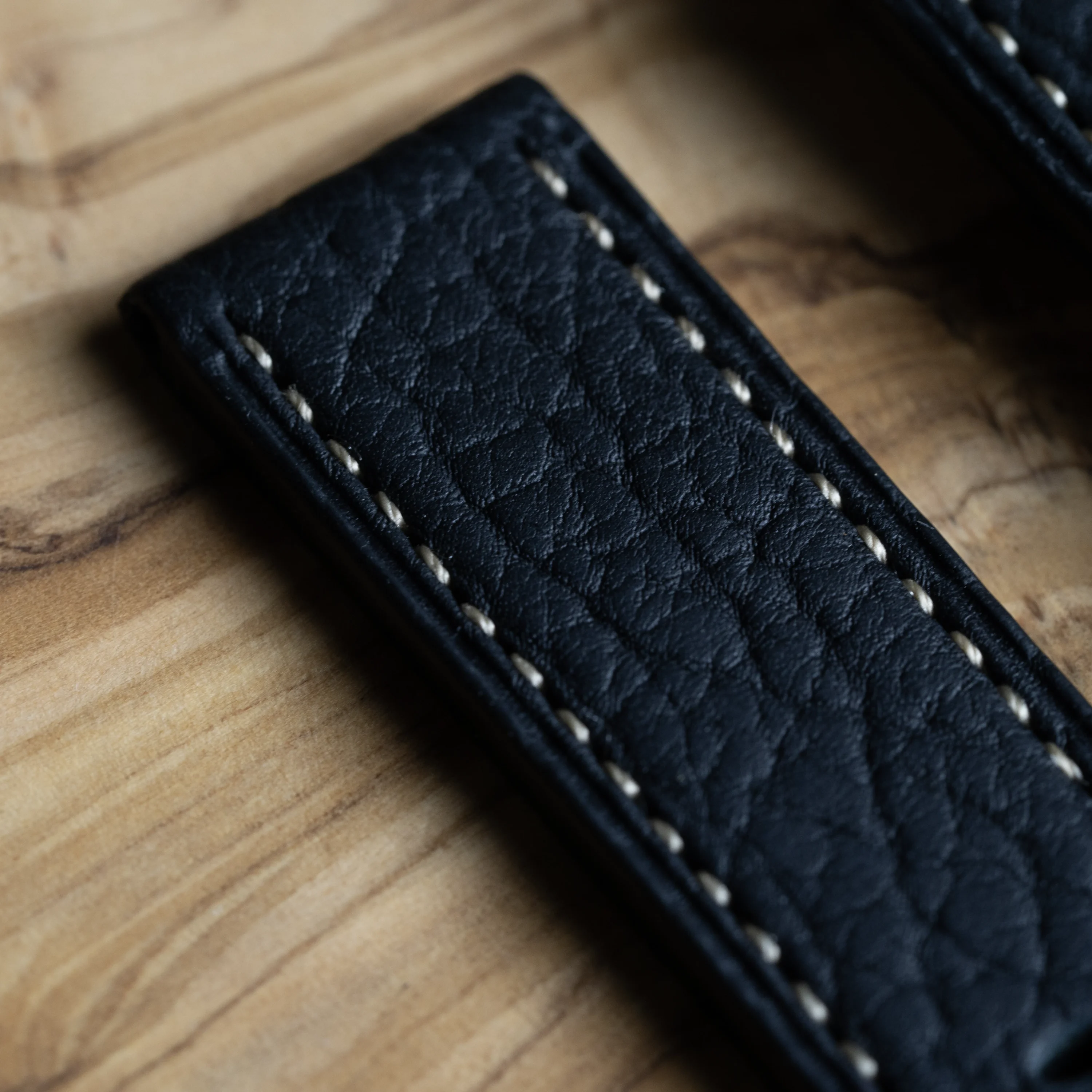 Black Sharkskin Strap - Image 3